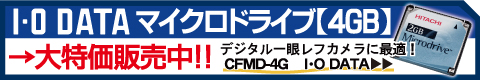 �A�C�E�I�[�E�f�[�^ CFMD-4G�����̔��R�[�i�[�I�I