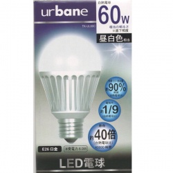 EUPA LED電球 6.9W 昼白色 E26口金 TK-UL60C詳細へ
