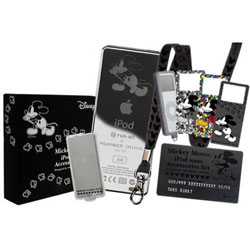 ラナ ミッキーマウス iPod nano アクセサリーセット 刻印サービス付き詳細へ