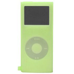 [iPod用ケース]i-カスタム シリコンfor 2nd ipod nano(緑）詳細へ
