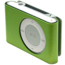 i-カスタム メタルカバー for 2nd iPod シャッフル(緑)詳細へ